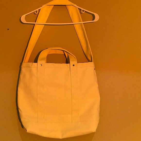 Beige cotton tote-bag - Picture 3 of 3